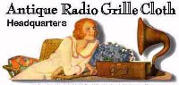 Antique Radio Grille Cloth Headquarters