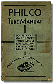 Philco 1937 Tube Manual