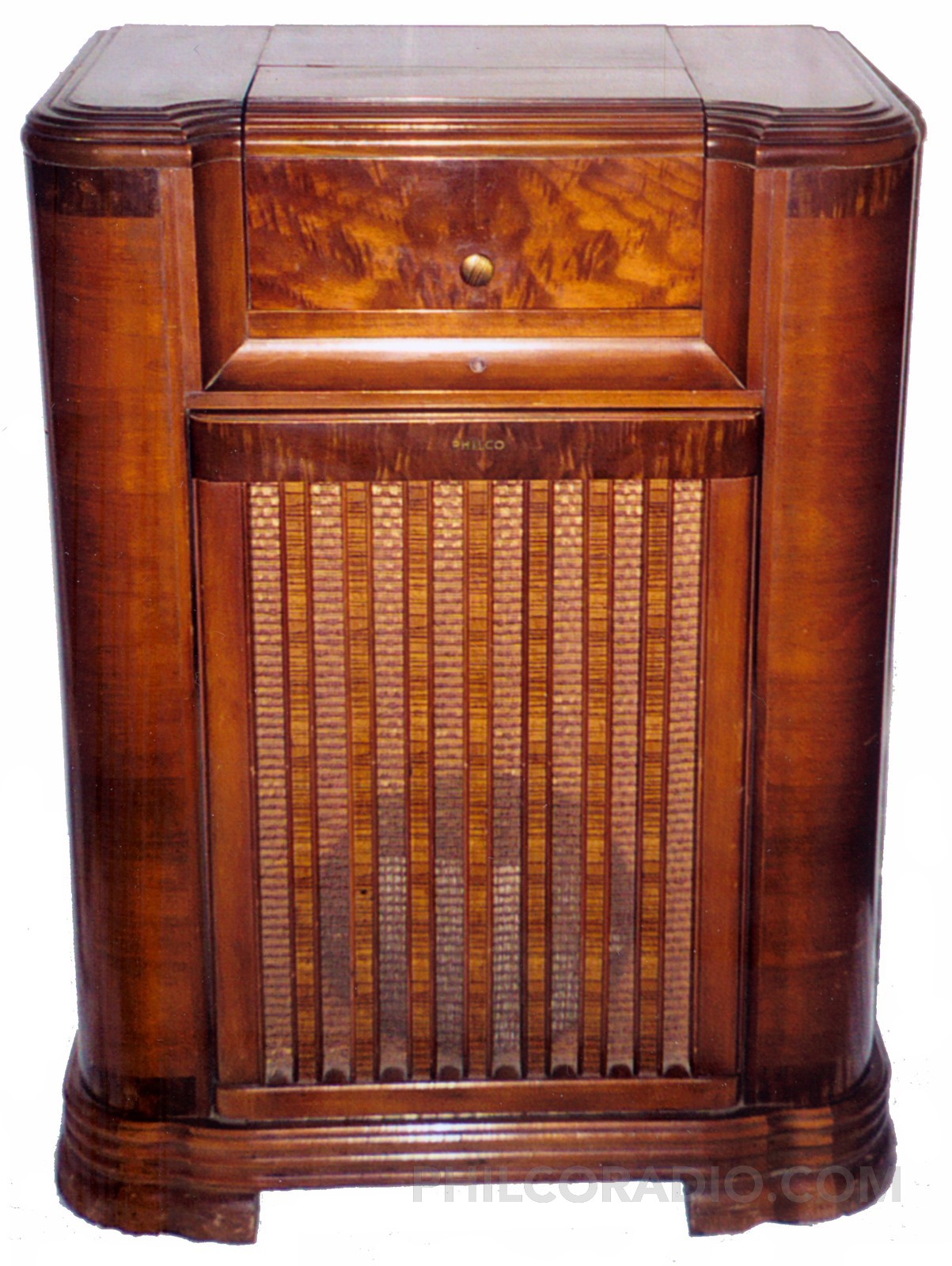Product Details  Renovated Radios1941 Philco Brown Pushbuttons