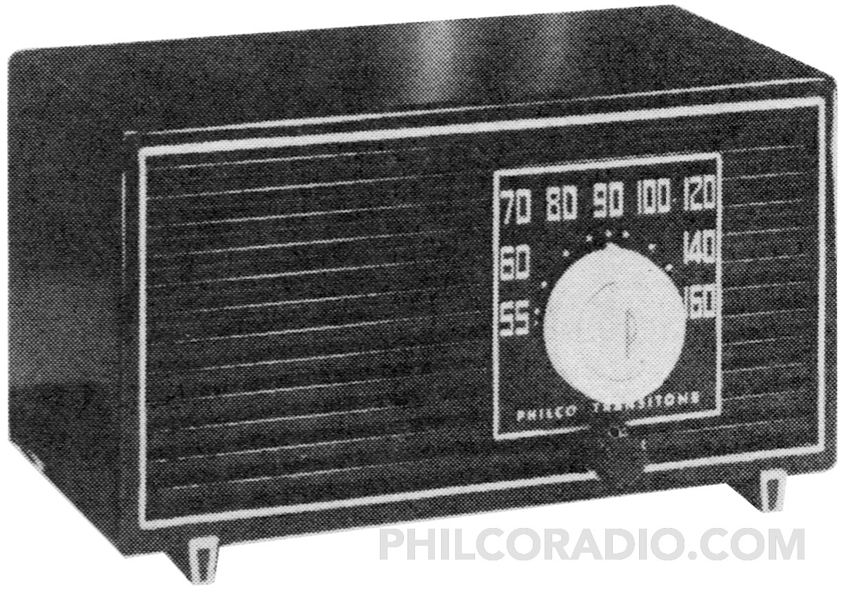 PHILCO 53-800 & 53-804 RADIO PHOTOFACT 