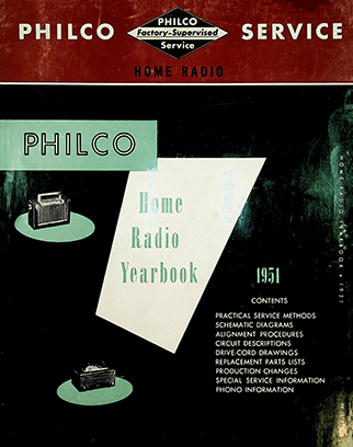 Philco 1951 Home Radio Year Book – Philco Library