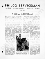 Philco Serviceman – 1933-07