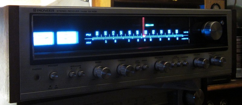 希少・音出確認済】Pioneer SX-636ステレオレシーバー