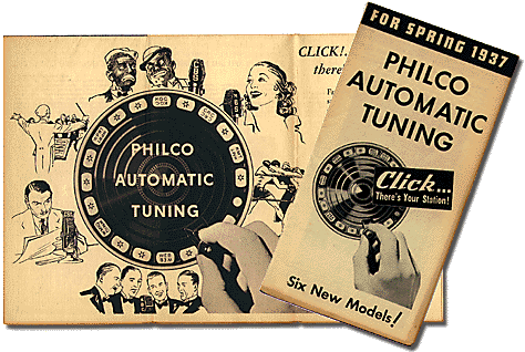 1937 Philco Sales Pamphlet