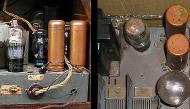 Philco chassis with Mershon caps.