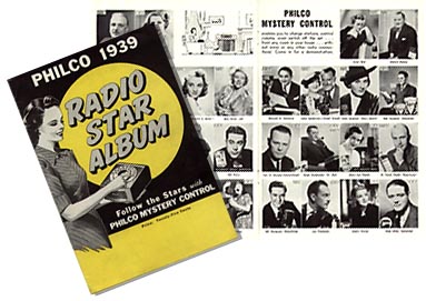 Philco 1939 Radio Star Album